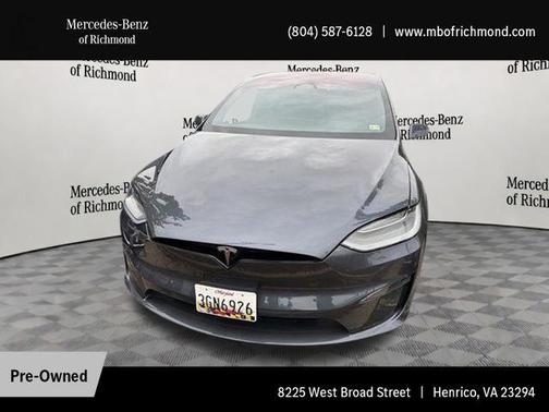Solid Black 2023 Tesla Model X Standard Range