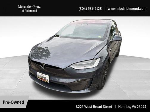 Solid Black 2023 Tesla Model X Standard Range