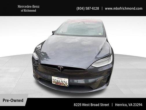 Solid Black 2023 Tesla Model X Standard Range