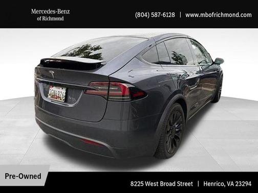 Solid Black 2023 Tesla Model X Standard Range