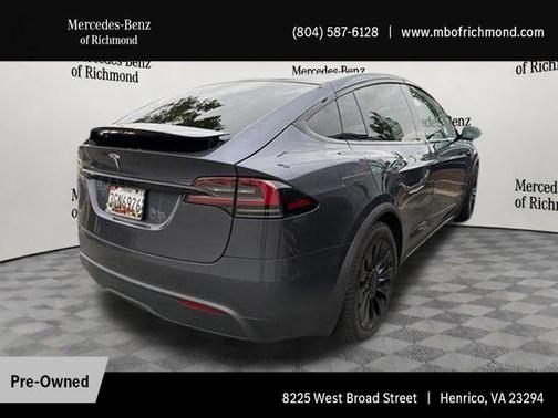 Solid Black 2023 Tesla Model X Standard Range
