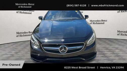 Black 2017 Mercedes-Benz AMG S 63 4MATIC