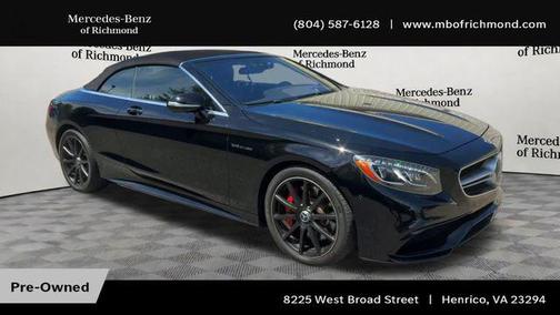 Black 2017 Mercedes-Benz AMG S 63 4MATIC