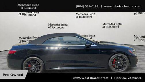 Black 2017 Mercedes-Benz AMG S 63 4MATIC