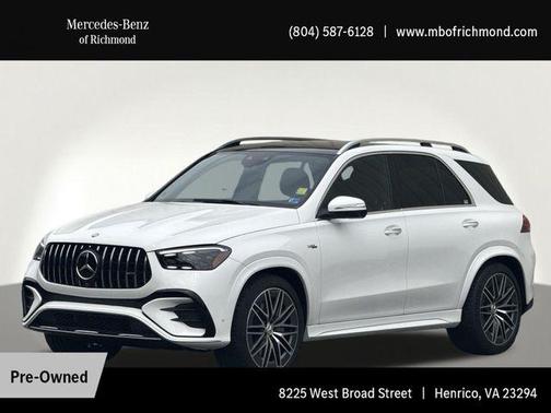 Polar White 2026 Mercedes-Benz AMG GLE 53 4MATIC+