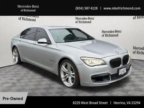 Glacier Silver Metallic 2014 BMW 750 Li