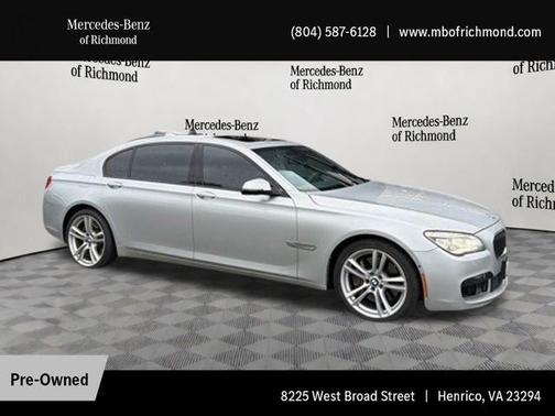 Glacier Silver Metallic 2014 BMW 750 Li