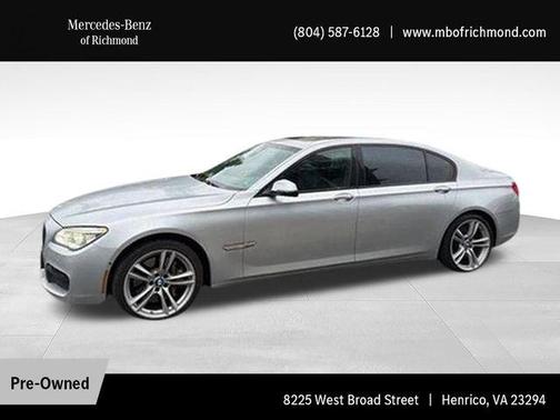 Glacier Silver Metallic 2014 BMW 750 Li