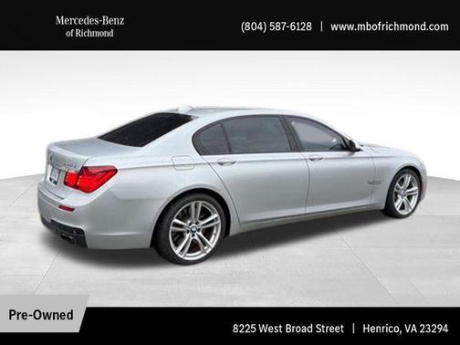 Glacier Silver Metallic 2014 BMW 750 Li