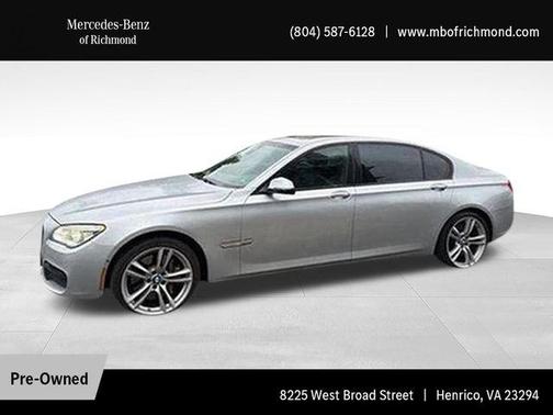 Glacier Silver Metallic 2014 BMW 750 Li