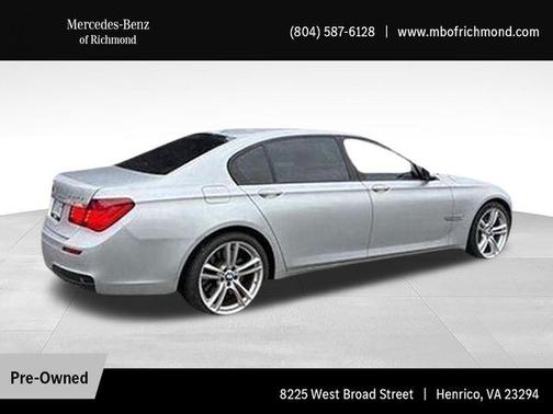 Glacier Silver Metallic 2014 BMW 750 Li