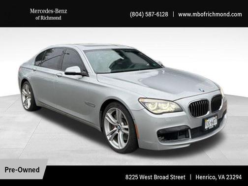 Glacier Silver Metallic 2014 BMW 750 Li