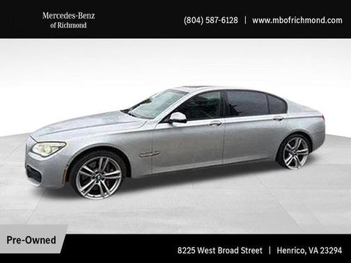 Glacier Silver Metallic 2014 BMW 750 Li