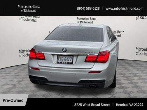 Glacier Silver Metallic 2014 BMW 750 Li