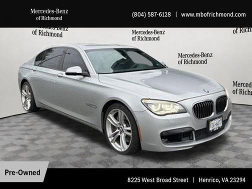 Glacier Silver Metallic 2014 BMW 750 Li