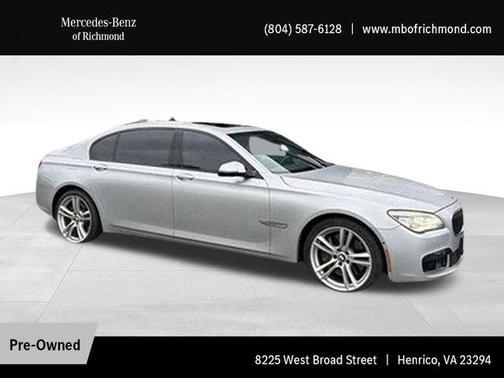Glacier Silver Metallic 2014 BMW 750 Li