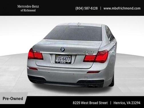 Glacier Silver Metallic 2014 BMW 750 Li
