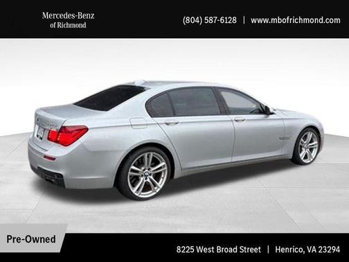 Glacier Silver Metallic 2014 BMW 750 Li