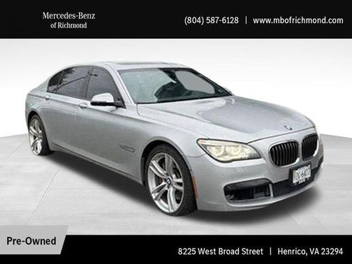 Glacier Silver Metallic 2014 BMW 750 Li