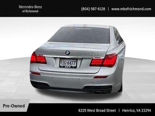 Glacier Silver Metallic 2014 BMW 750 Li