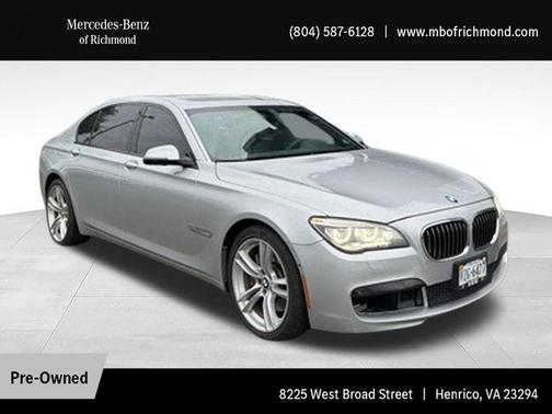 Glacier Silver Metallic 2014 BMW 750 Li