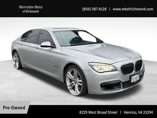 Glacier Silver Metallic 2014 BMW 750 Li