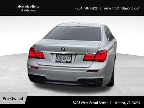 Glacier Silver Metallic 2014 BMW 750 Li