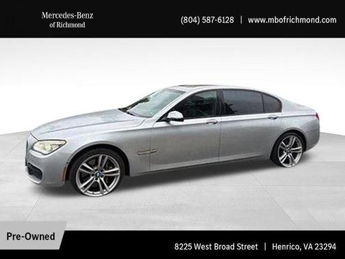 Glacier Silver Metallic 2014 BMW 750 Li