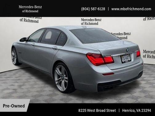 Glacier Silver Metallic 2014 BMW 750 Li