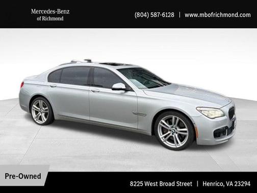 Glacier Silver Metallic 2014 BMW 750 Li