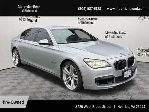 Glacier Silver Metallic 2014 BMW 750 Li