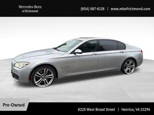 Glacier Silver Metallic 2014 BMW 750 Li