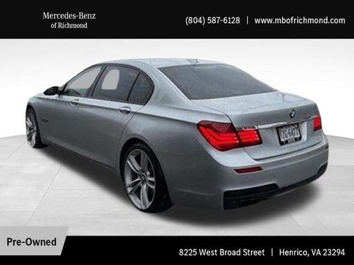 Glacier Silver Metallic 2014 BMW 750 Li