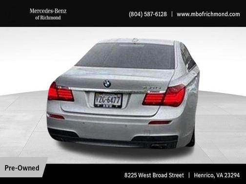 Glacier Silver Metallic 2014 BMW 750 Li