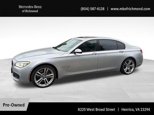 Glacier Silver Metallic 2014 BMW 750 Li