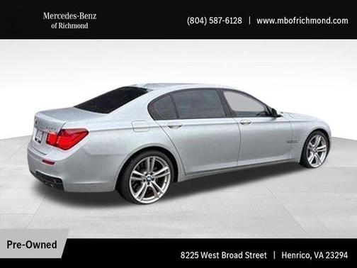 Glacier Silver Metallic 2014 BMW 750 Li