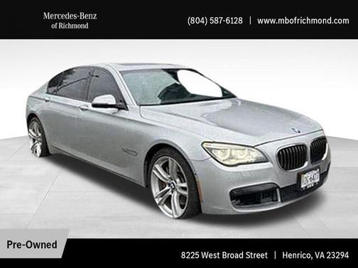 Glacier Silver Metallic 2014 BMW 750 Li
