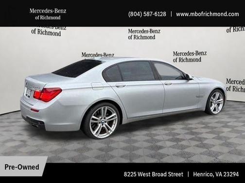 Glacier Silver Metallic 2014 BMW 750 Li