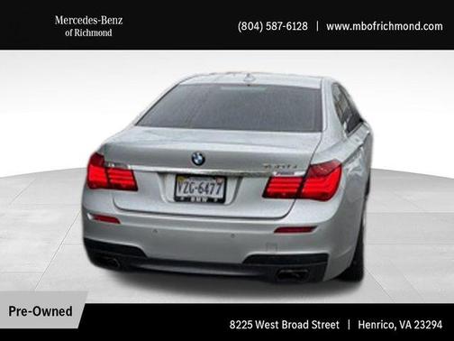 Glacier Silver Metallic 2014 BMW 750 Li