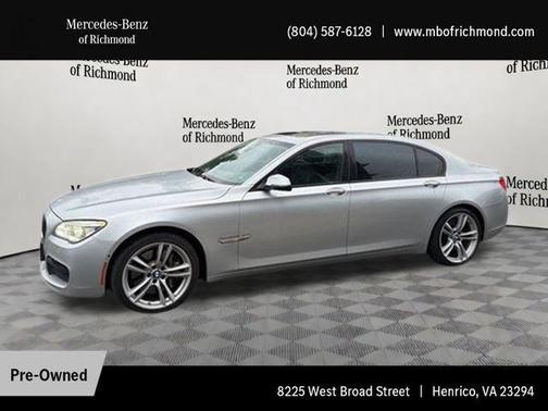 Glacier Silver Metallic 2014 BMW 750 Li