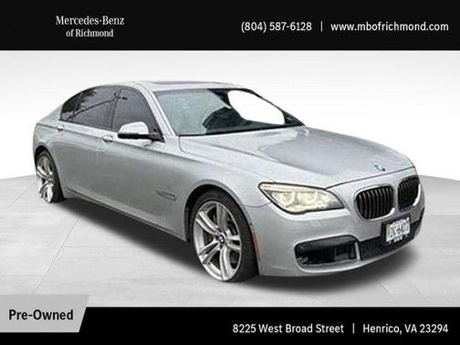 Glacier Silver Metallic 2014 BMW 750 Li