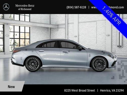 Cirrus Silver Metallic 2026 Mercedes-Benz CLA 250 4MATIC