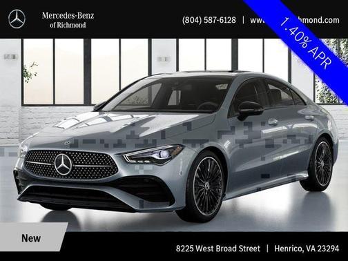 Cirrus Silver Metallic 2026 Mercedes-Benz CLA 250 4MATIC