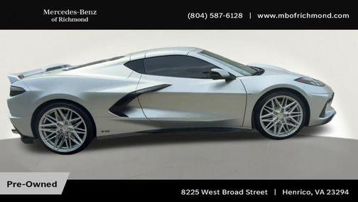 Blade Silver Metallic 2020 Chevrolet Corvette Stingray w/2LT