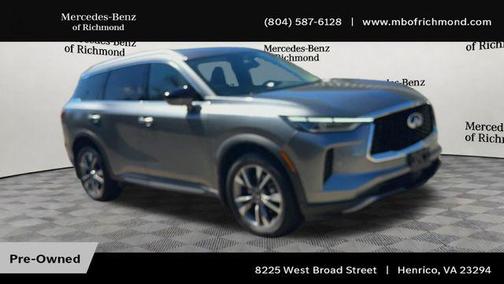 Graphite Shadow 2022 INFINITI QX60 Luxe