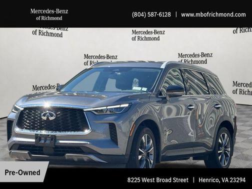 Graphite Shadow 2022 INFINITI QX60 Luxe