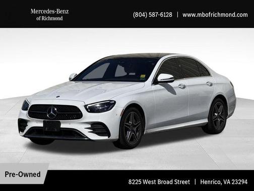 Polar White 2023 Mercedes-Benz E-Class 4MATIC