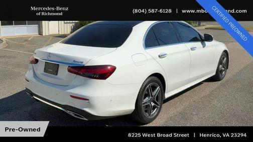 Polar White 2023 Mercedes-Benz E-Class 4MATIC