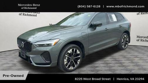 Forest Lake 2026 Volvo XC60 Plug-In Hybrid Ultra, T8 AWD Electric/Gasoline, Dark