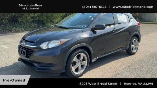Crystal Black Pearl 2018 Honda HR-V LX